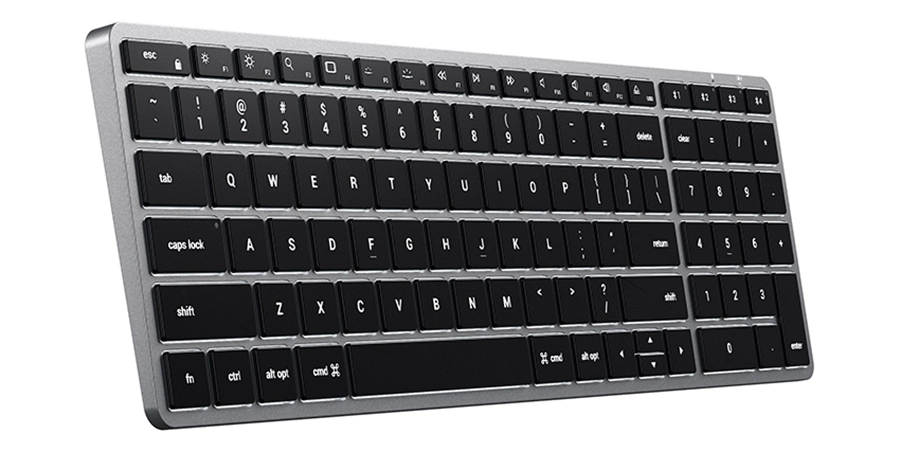 Bàn Phím Bluetooth Satechi Slim X2 (Có Đèn Nền, Màu xám)