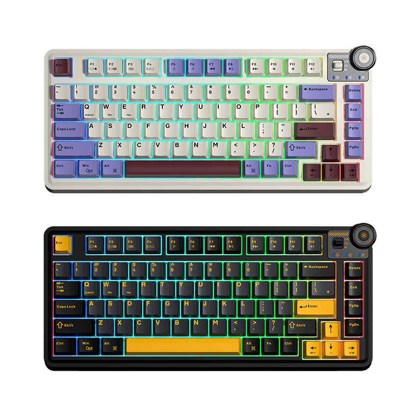 Bàn phím gaming AULA AU75 Tri-mode