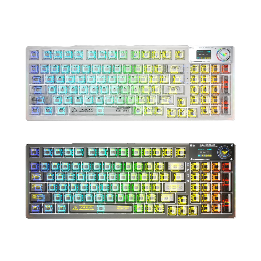 Bàn phím gaming AULA F98 Pro Tri-mode