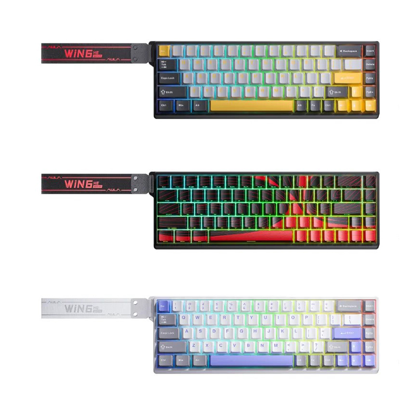 Bàn phím gaming AULA WIN68HE Max Có dây