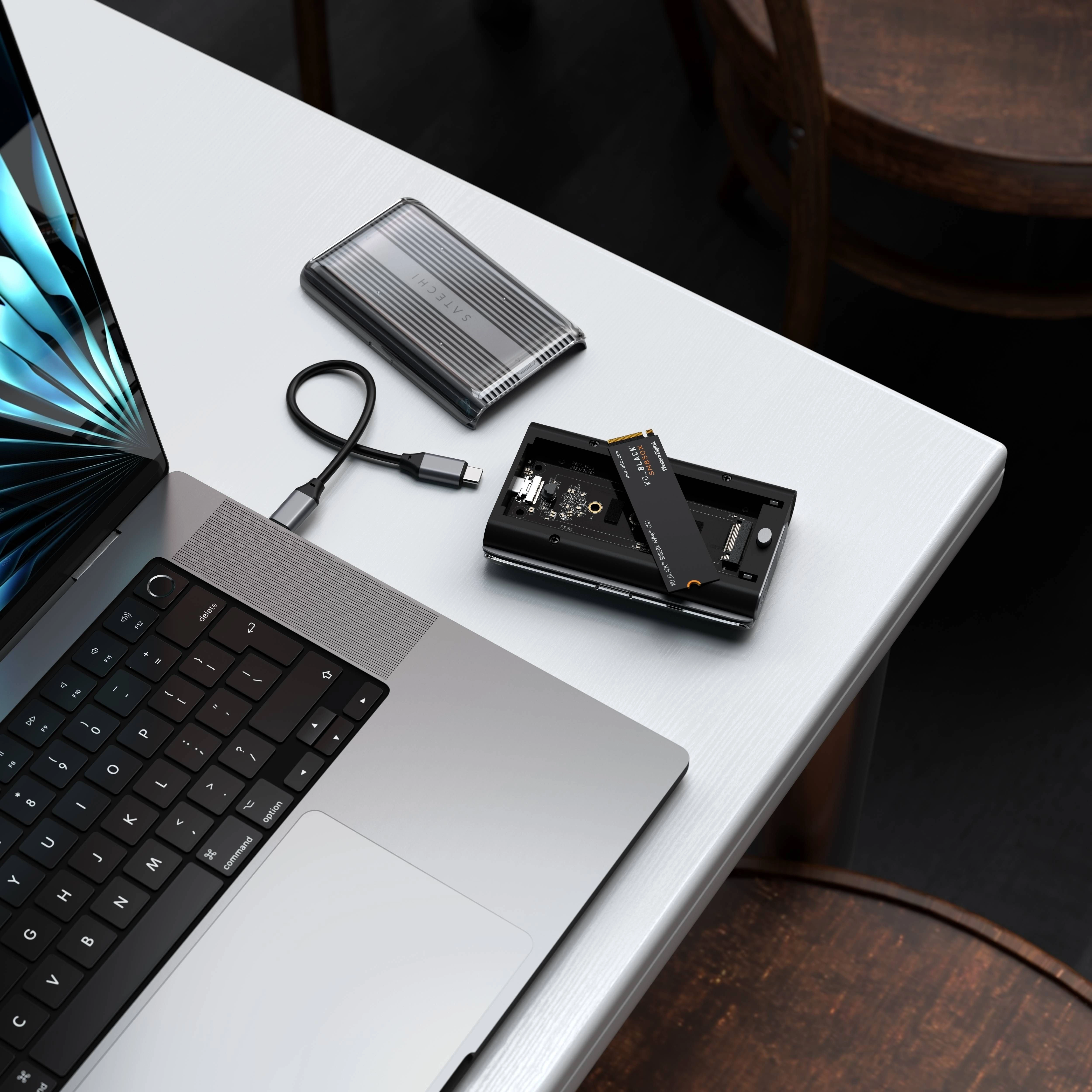 Box ổ cứng SSD Satechi USB4 NVMe SSD Pro Enclosure 4TB