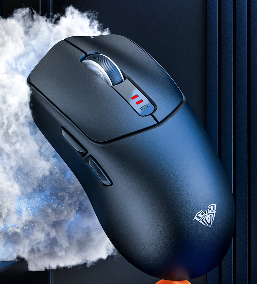 Chuột gaming Aula SC580 3 mode (Có dây/ 2.4G/ Bluetooth/ Đen/ Trắng/ Đỏ)