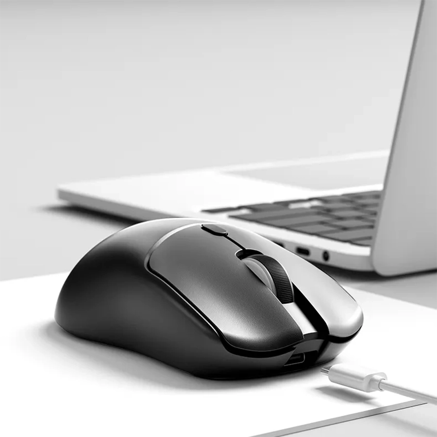 Chuột gaming AULA SC580X 3 mode (Có dây/ 2.4G/ Bluetooth/ Đen/ Trắng)