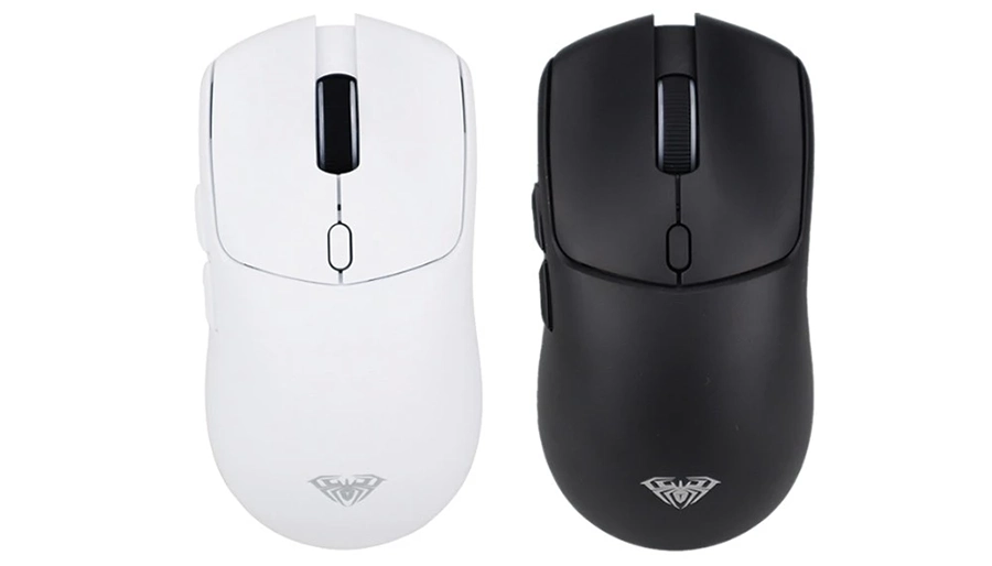 Chuột gaming AULA SC580X 3 mode (Có dây/ 2.4G/ Bluetooth/ Đen/ Trắng)
