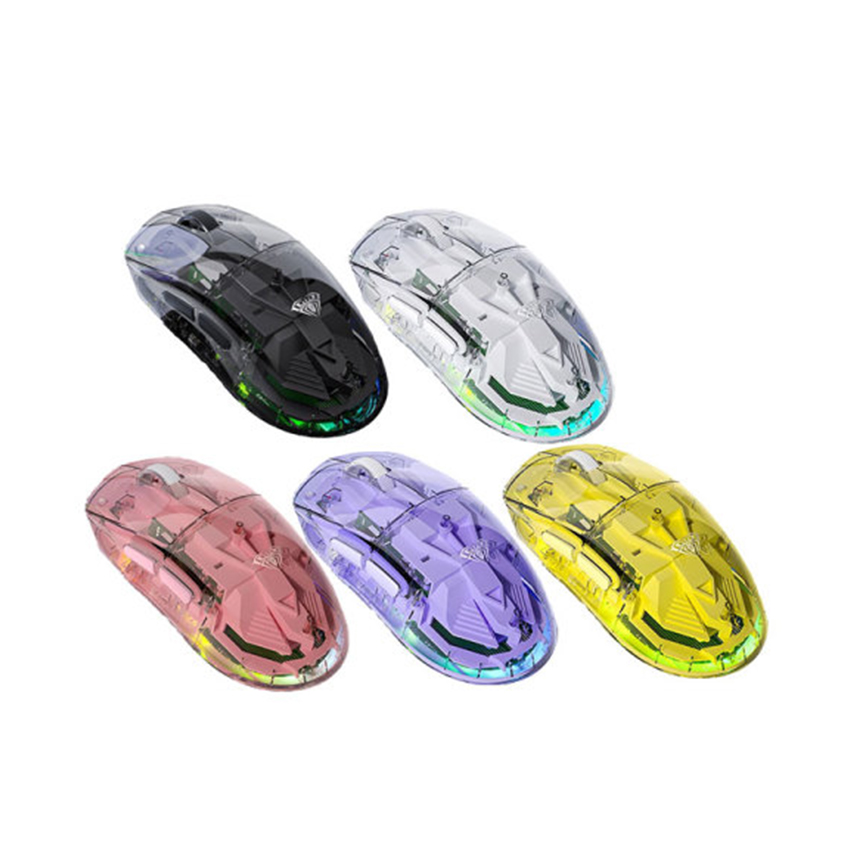 Chuột gaming AULA SC660 3 mode (Có dây/ 2.4G/ Bluetooth)