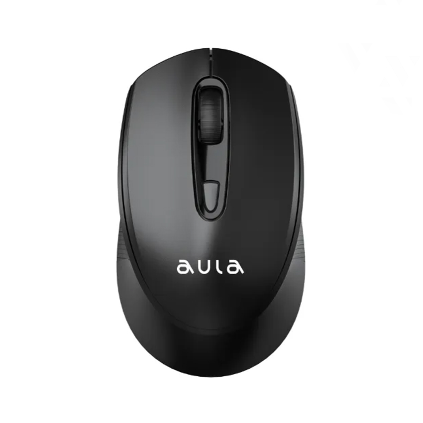 Chuột Không Dây AULA AM205 (Wireless 2.4GHz, Đen)