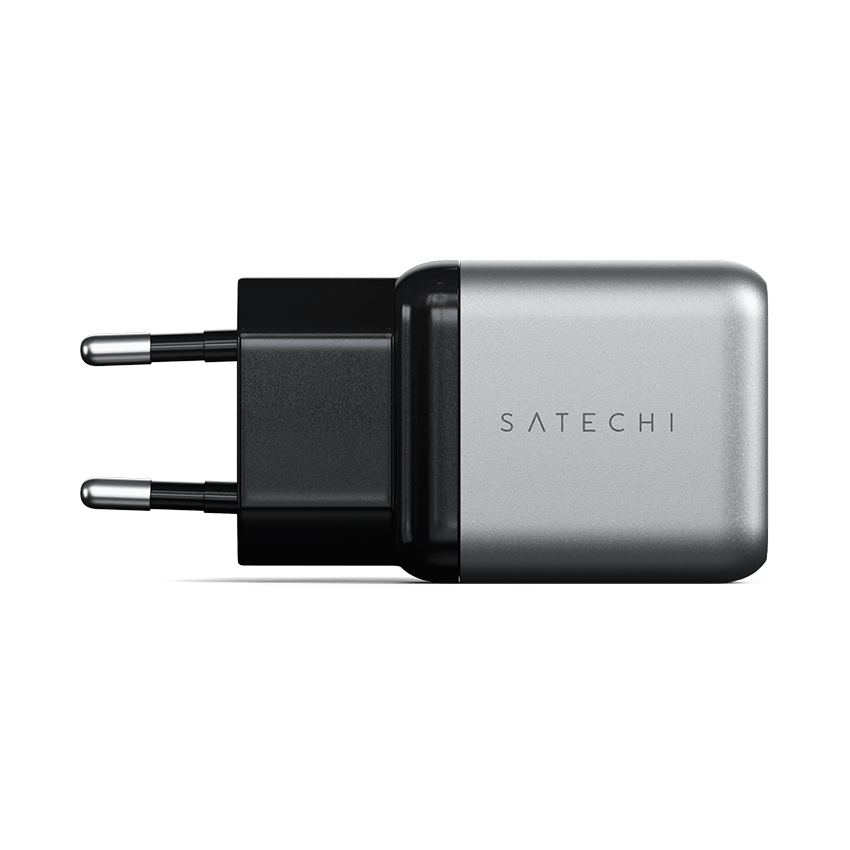Cốc sạc nhanh Satechi 30W USB-C PD GaN Wall Charger (Chân tròn EU)