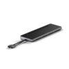 Dock dual USB-C kiêm đế Satechi 10 in 1 (có khe hỗ trợ SSD M2 SATA/NVMe)