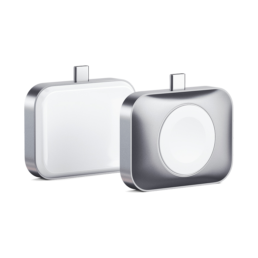 Sạc không dây SATECHI cho AirPods & Apple Watch (USB-C, Plug & Play)