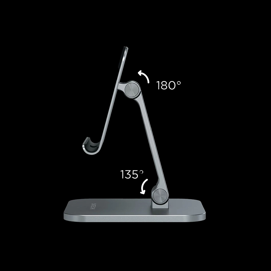 Giá đỡ nhôm Satechi Aluminum Stand cho iPad (Gập gọn, màu bạc)