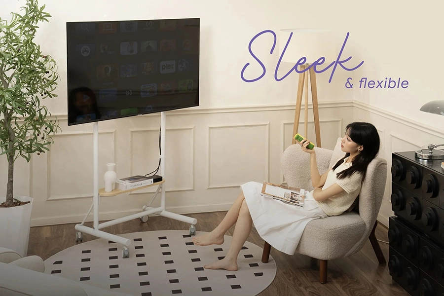 Giá Treo TV Di Động HyperWork Era Stand TVC02 (Hỗ trợ màn hình 37 - 75 inch)