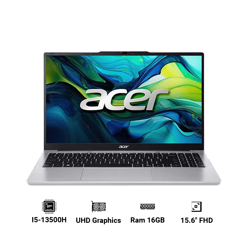 Laptop Gaming Acer Aspire Lite 15 AL15-72P-581V (i5-13500H | UHD Graphics | 16GB | 512GB | 15.6" FHD 60Hz | Win 11)
