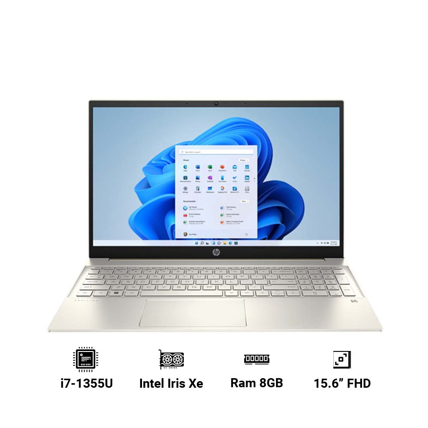 Laptop HP Pavilion 15-eg3092TU 8C5L3PA (i7-1355U | 8GB | 512GB | Intel Iris Xe | 15.6" FHD | Win 11)