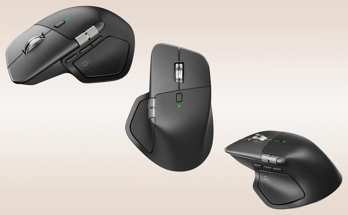 Logitech MX Master 4 Rò Rỉ Thiết Kế Mới, Thêm Nút Bấm và Khả Năng Tích Hợp AI Đang Gây Sốt