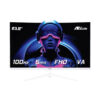 Màn hình cong AiVision 24 inch A245FC (FHD | VA | 100Hz | 5ms) – Màu Trắng