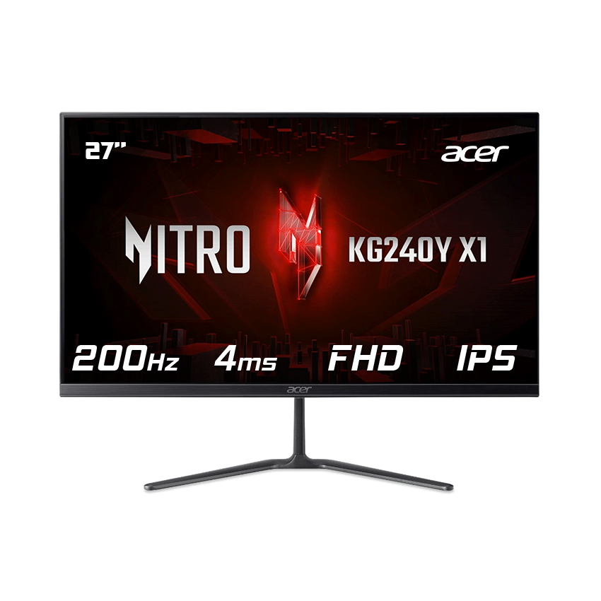 Màn hình Gaming Acer Nitro KG270 X1 27 inch FHD IPS 200Hz 4ms