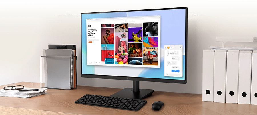 Màn Hình LG 24MS500-B 24" FHD IPS 100Hz 5ms