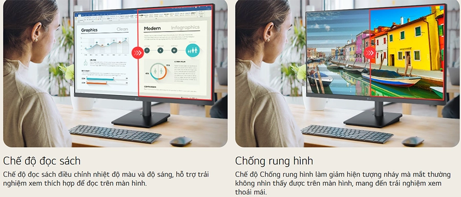 Màn Hình LG 24MS500-B 24" FHD IPS 100Hz 5ms
