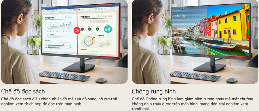 Màn Hình LG 27MS500-B 27" FHD IPS 100Hz 5ms