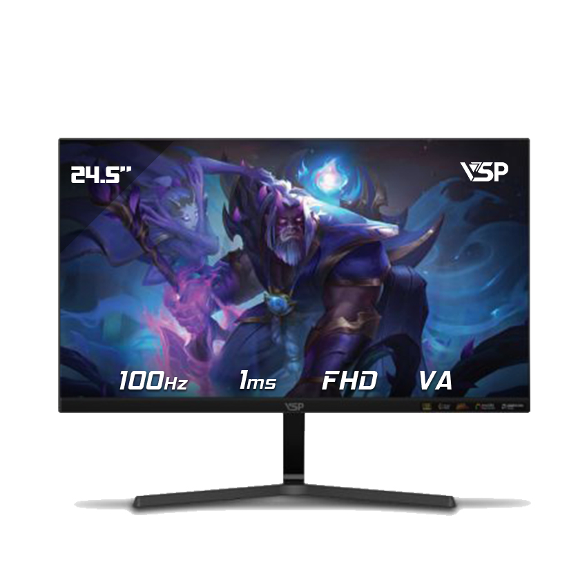 Màn hình VSP V2510F1 100Hz 24.5 inch Full HD VA 1ms Black