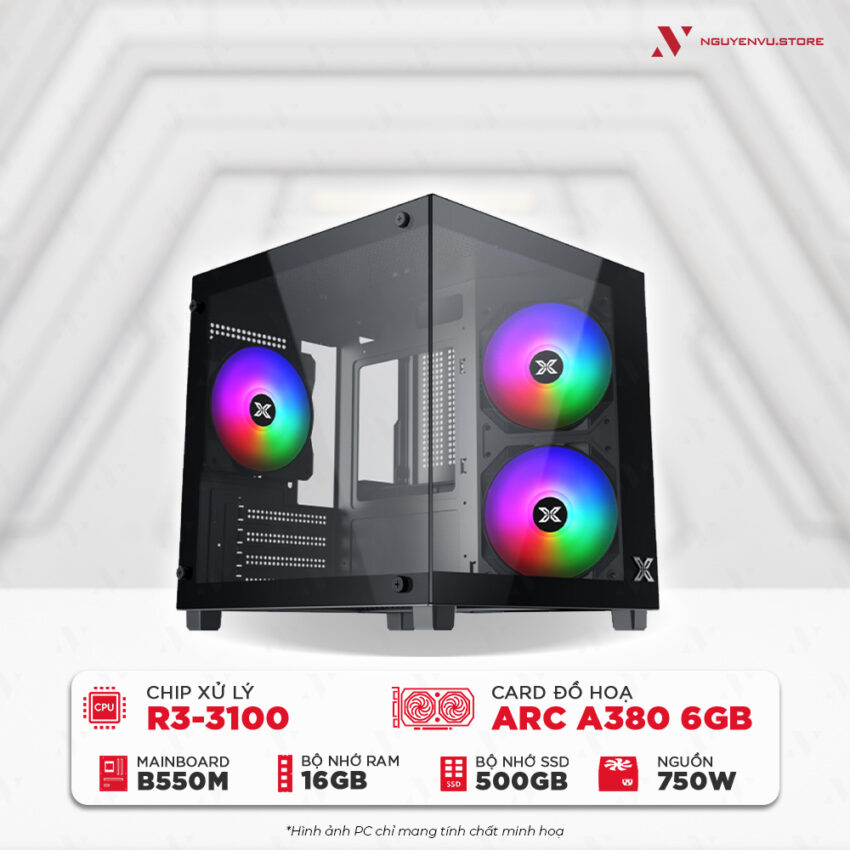 PC gaming Ryzen 3 3100 ARC A380