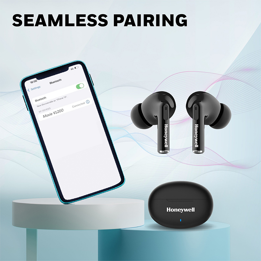 Tai nghe Bluetooth Honeywell Moxie V1200 (Black) - Ảnh 12