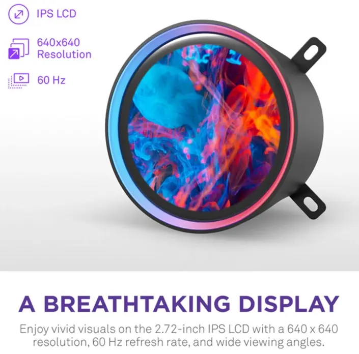 Tản Nhiệt Nước NZXT KRAKEN ELITE 420 RGB ( Trắng/ Đen)