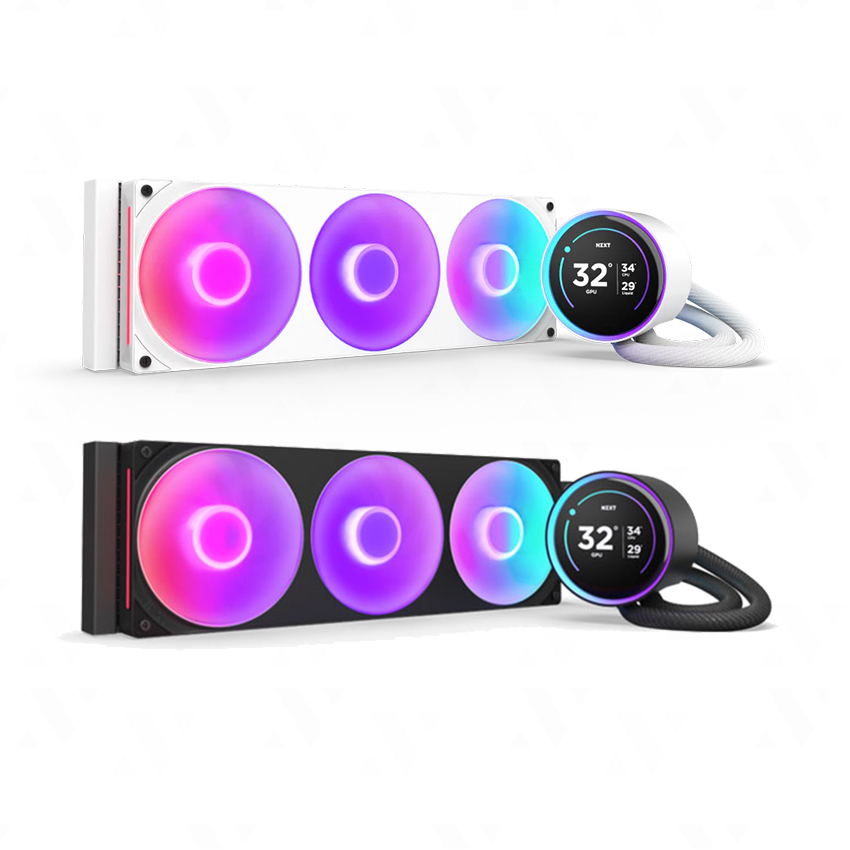 Tản Nhiệt Nước NZXT KRAKEN ELITE 420 RGB ( Trắng/ Đen)