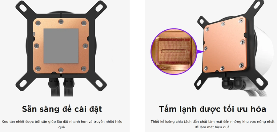 Tản Nhiệt Nước NZXT Kraken Plus 360 RGB (Đen/ Trắng)