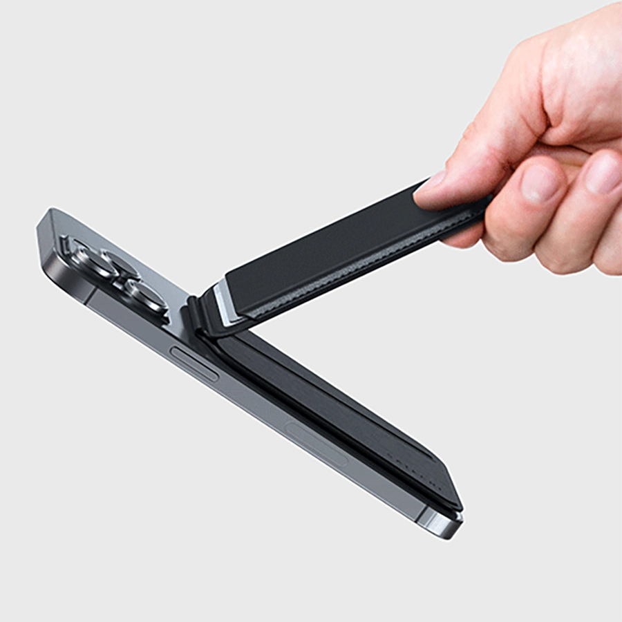 Ví Satechi Magnetic kiêm giá đỡ cho iPhone