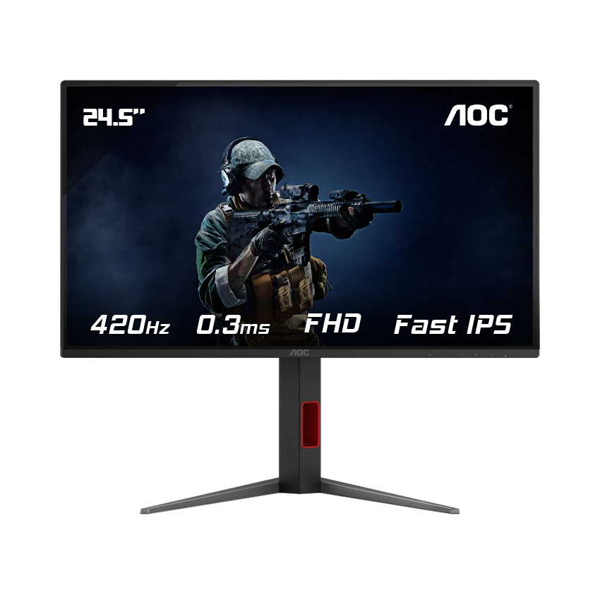 Màn hình AOC 25G4K 24.5 inch FHD Fast IPS 420Hz 0.3ms