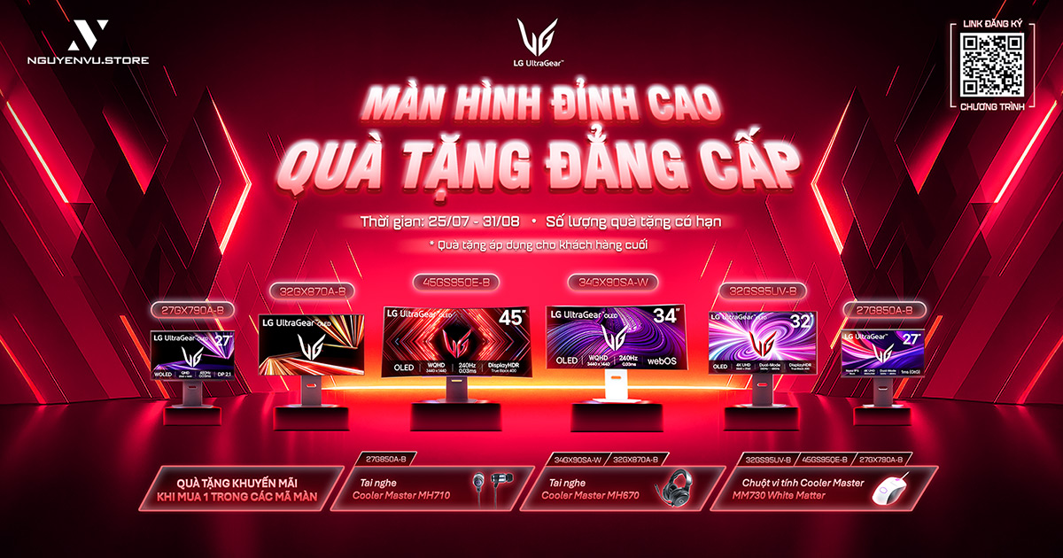 [LG UltraGear] Màn Hình Đỉnh Cao - Quà Tặng Đẳng Cấp | Nguyễn Vũ Store