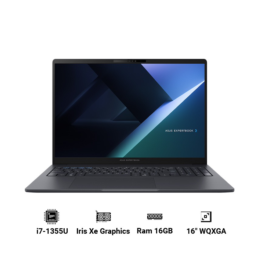 Laptop Asus ExpertBook B3 B3605CVA-PL0201W (Core i7-1355U | 16GB | 512GB | Iris Xe Graphics | 16 inch WQXGA | Win 11)
