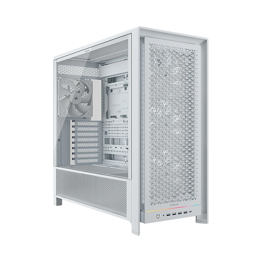 Vỏ máy tính Corsair Frame 5000D Airflow White (CC-9011308-WW)