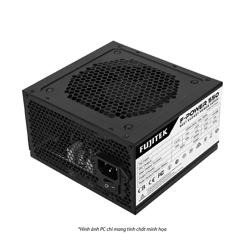 Nguồn máy tính Fujitek F-POWER 350 - 80 Plus Bronze
