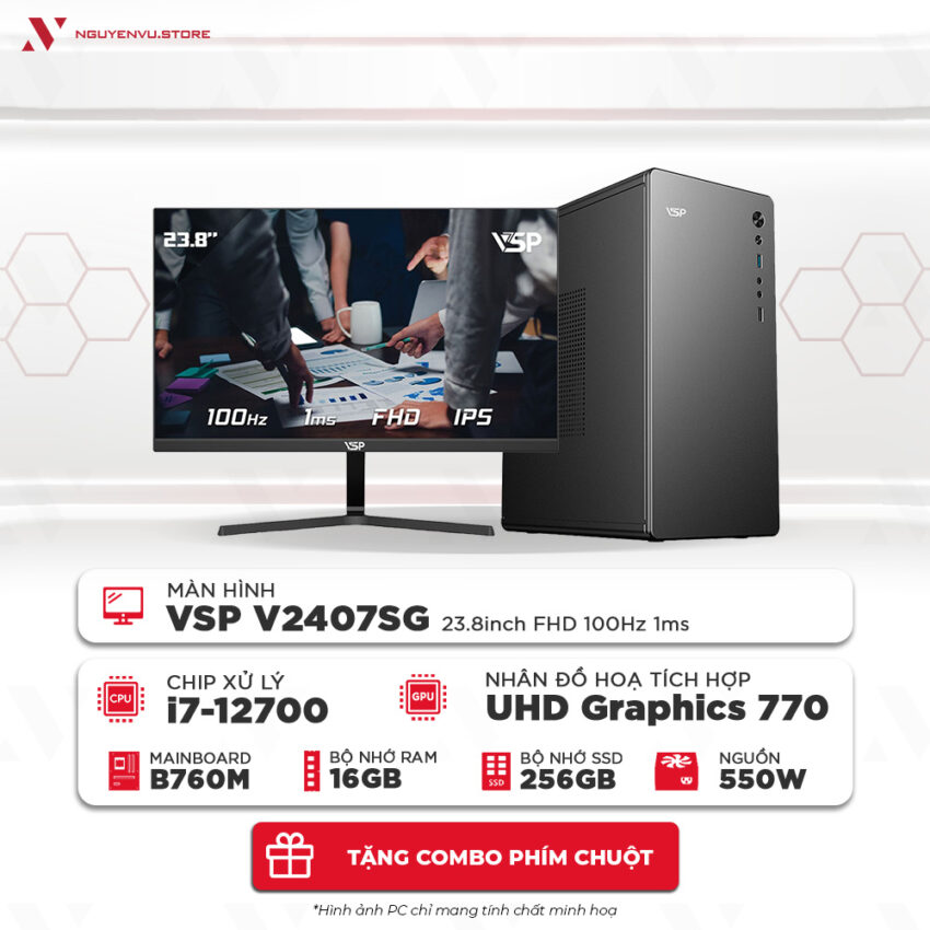 Trọn bộ máy tính văn phòng i7 giá tốt