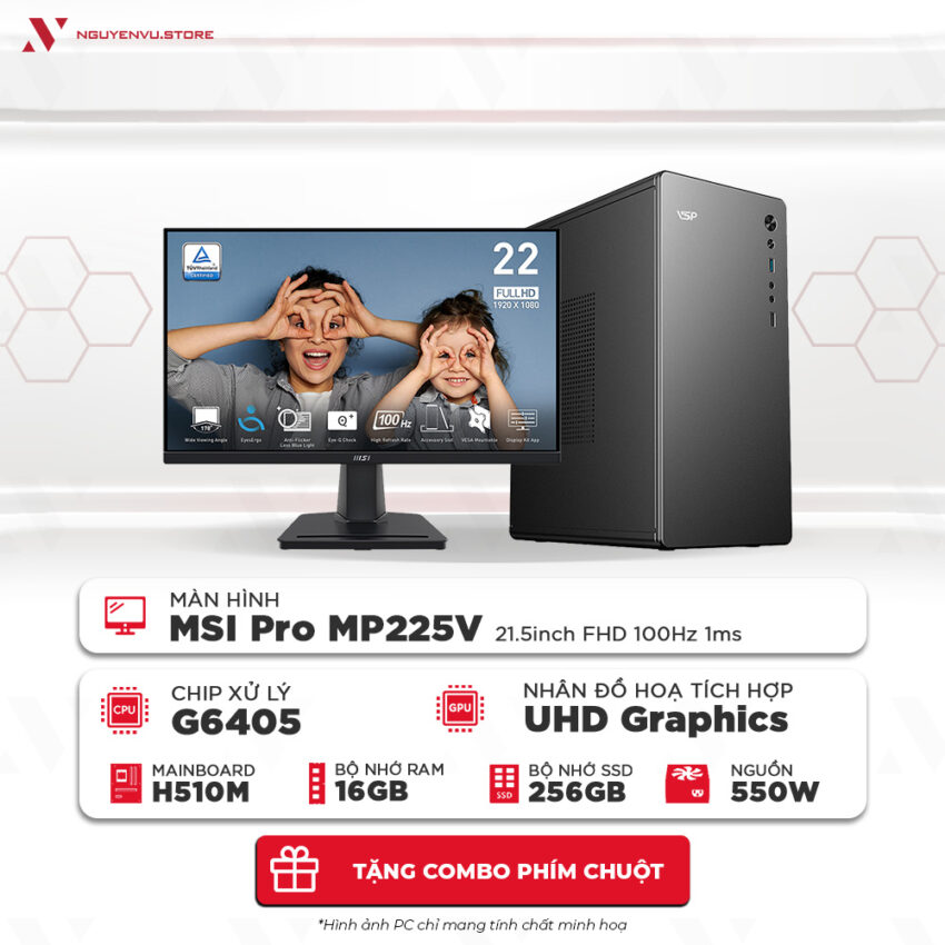 Full bộ pc văn phòng 7 triệu