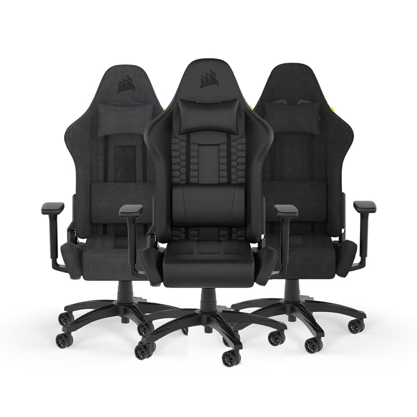 Ghế Gaming Corsair TC100 RELAXED (Black/ Black Grey)