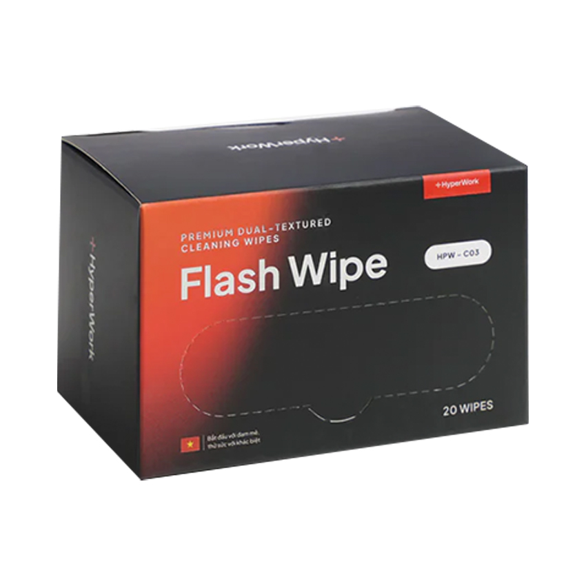 Khăn làm sạch nhanh HyperWork Flash Wipe HPW-C03