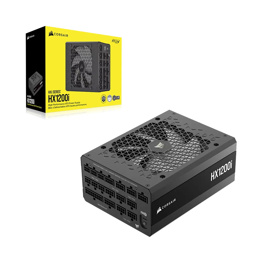 Nguồn máy tính Corsair HX1200i 2025 80 Plus Platinum - Fully Modular (CP-9020307-NA)
