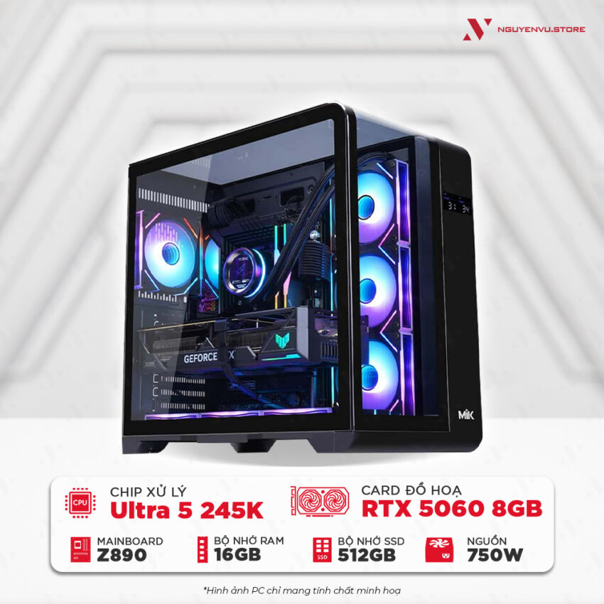PC gaming Ultra 5 245K RTX 5060