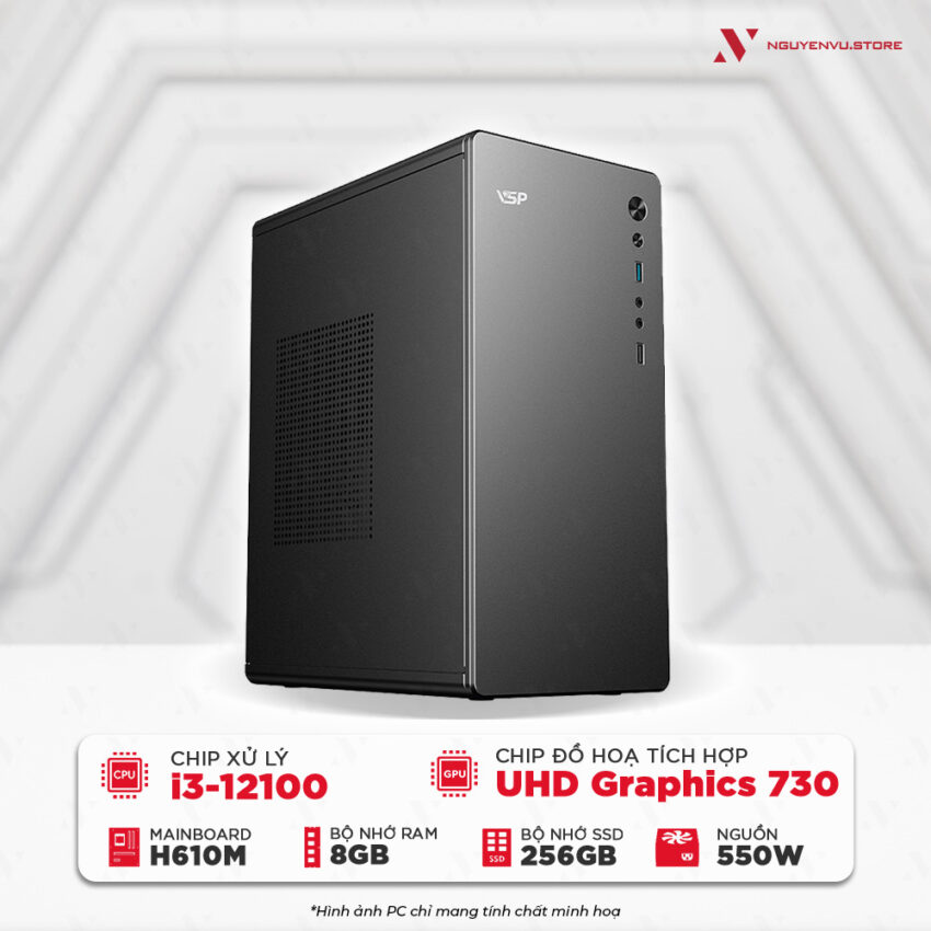 Cấu hình máy tính văn phòng i3 12100