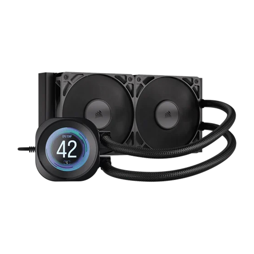 Tản nhiệt nước AIO Corsair NAUTILUS 240 RS LCD Black (CW-9061031-WW)