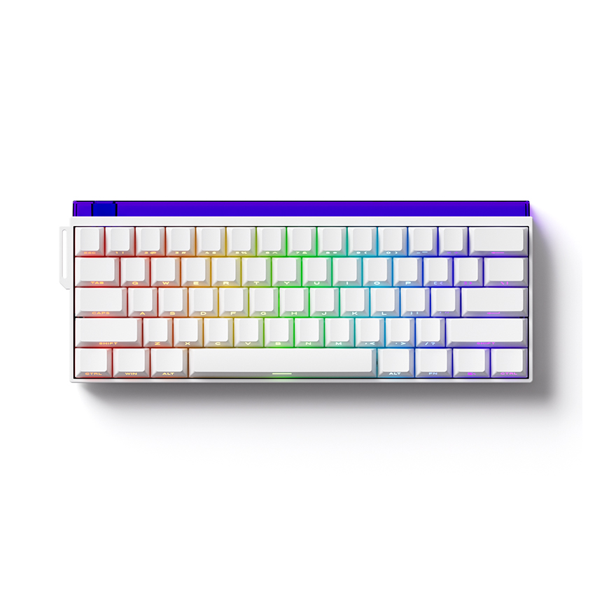 Bàn phím cơ Veekos Shine60 SP White Multi Mode