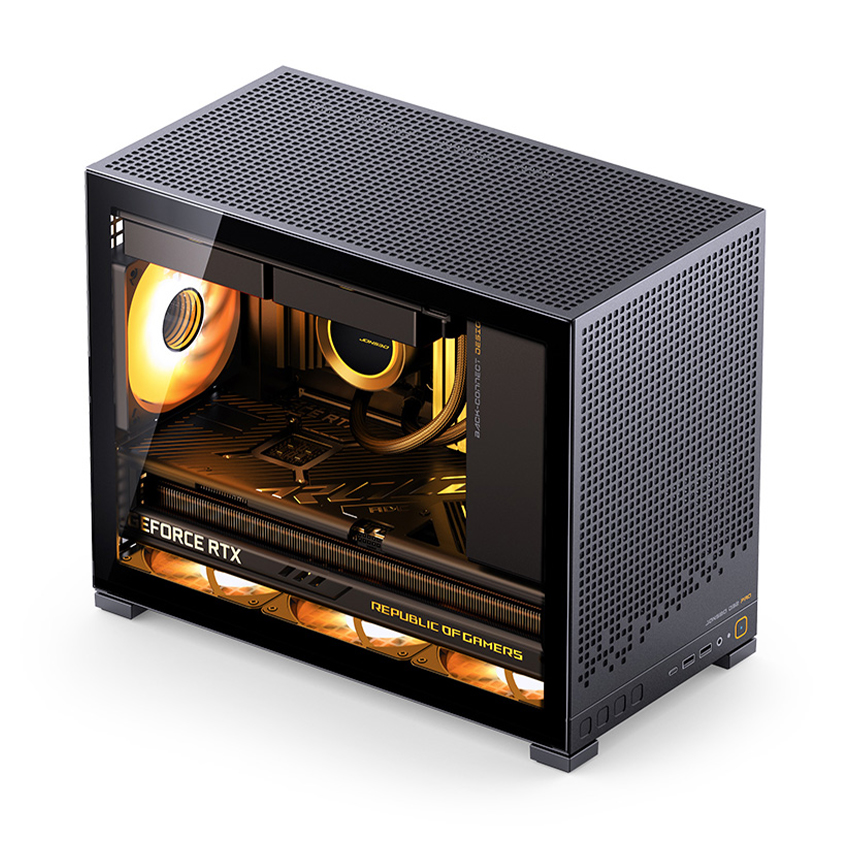 Vỏ case Jonsbo D32 (Mini-ITX, Micro-ATX/Black)