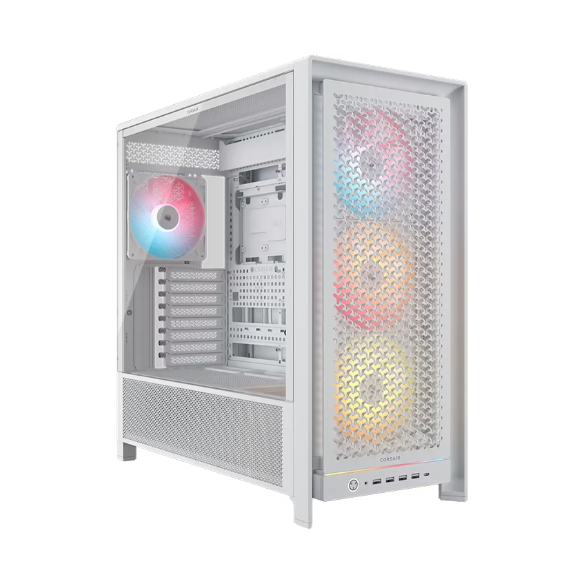 Vỏ máy tính Corsair Frame 5000D RS ARGB Airflow White (CC-9011310-WW)