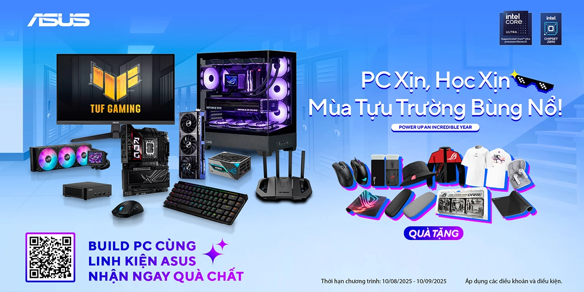 ASUS Back To School: Cơ Hội Nhận Quà Đến 2.36 triệu đồng | Nguyễn Vũ Store