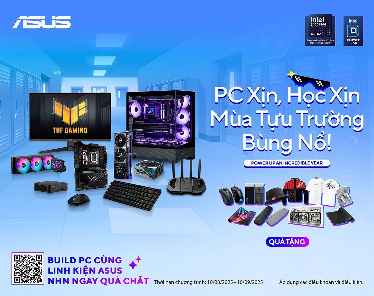 ASUS Back To School: Cơ Hội Nhận Quà Đến 2.36 triệu đồng | Nguyễn Vũ Store