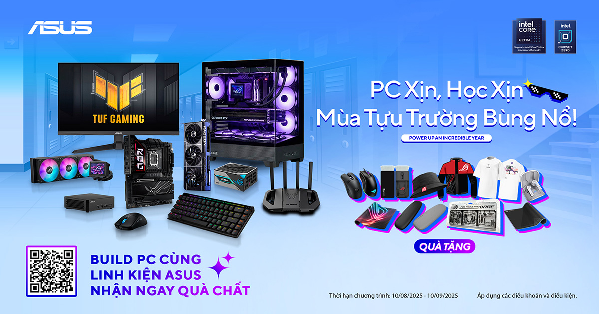 ASUS Back To School: Cơ Hội Nhận Quà Đến 2.36 triệu đồng | Nguyễn Vũ Store