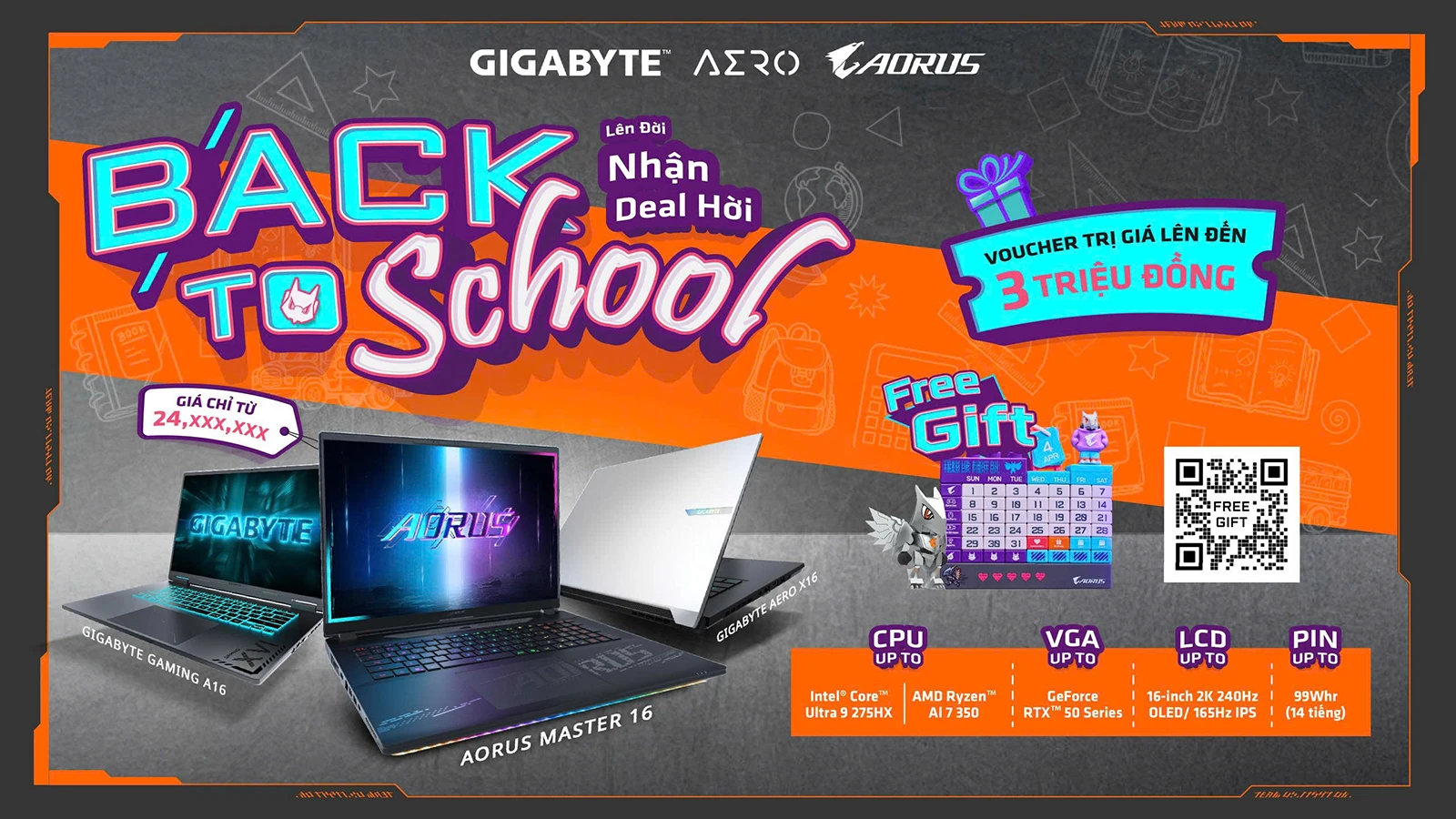 GIGABYTE Back To School "Lên Đời Nhận Deal Hời" | Nguyễn Vũ Store